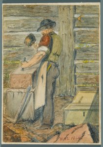 Tailleur de pierre, 1864