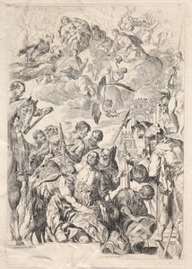 Saint Georges se préparant à son martyre - Karl Ludwig Bernhard Buchhorn