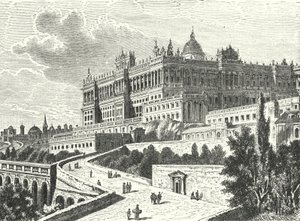 Palais Royal, Madrid, Espagne