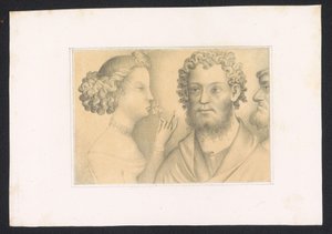 Hommes et jeune femme