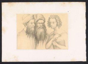 Suzanne et les vieillards (Entwürfe und Studien eines niederländischen Meisters aus dem XV. Jahrhundert) - Karl Palzow