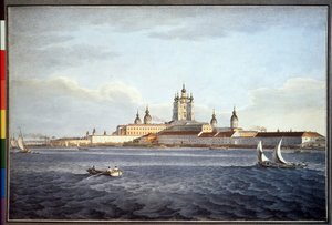 Le couvent Smolny, à Saint Petersbourg