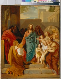 Le Christ bénissant les enfants