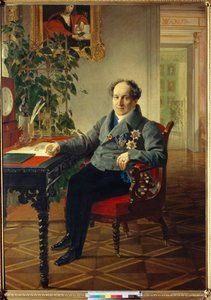 Portrait du prince Alexandre Nikolaïevitch Golitsyne - Karl Pavlovich Bryullov