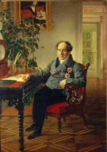 Portrait du Prince Alexandre Nikolaïevitch Golitsyn 1773-1844, 1840