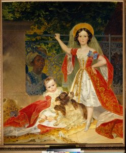 Portraits des enfants du prince Volkonski