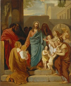 Le Christ bénissant les enfants, 1824