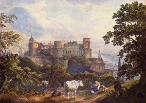 French : Le château de Heidelberg Heidelberg Castle