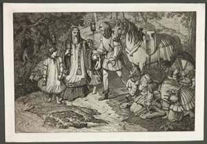 Rodolphe de Habsbourg et le prêtre - Karl Russ