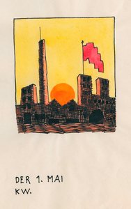 Le premier mai, vers 1919 - Karl Wiener