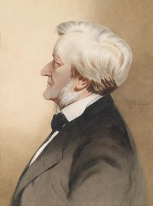 Portrait du compositeur Richard Wagner 1813-1883, vers 1913