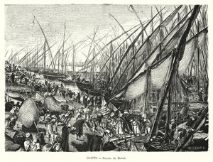 Quais sur le Nil à Bulaq, Le Caire, Égypte