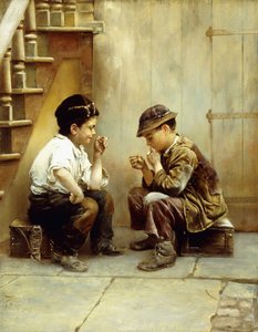Leur première cigarette, 1889