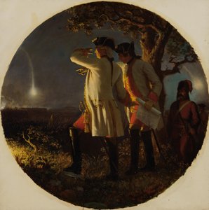 La prise de Schweidnitz en 1761 - Karl von Blaas