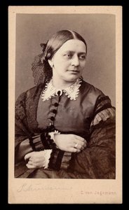 Portrait de Clara Schumann (1819-1896) - Karl von Jagemann