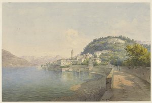 Bellagio sur le lac de Côme - Karoly Lajos Libay