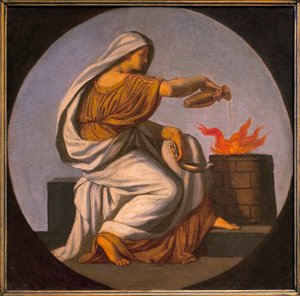 Allégorie du feu - Károly Lotz