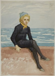 Eddie au bord de la mer