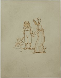 Petit garçon et petite fille - Kate Greenaway