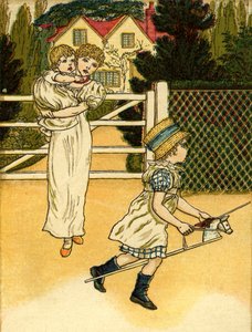 Chevaucher un cheval-bâton (illustré)