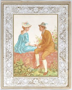 Carte de Saint-Valentin - Kate Greenaway