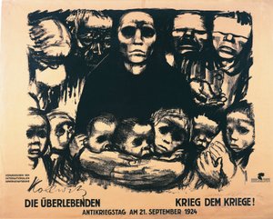 Affiche pour la Journée anti-guerre