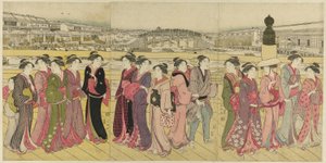 Traversée du pont Nihonbashi