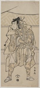 Ichikawa Monnosuke II en samouraï