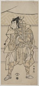 Ichikawa Monnosuke II en samouraï