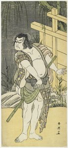 Sakata Hangoro III en tant que Tanba no Suketaro, 1791 - Katsukawa Shun