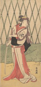 Segawa Kikunojo, dans un rôle féminin, 1762-1819
