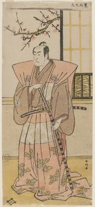 Ichikawa Monnosuke II en tant que seigneur en tenue formelle
