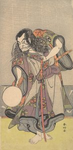 Le premier Nakamura Nakazo en samouraï, vers 1780 - Katsukawa Shunko