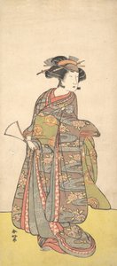 Le Premier Nakamura Tomijuro en femme, probablement 1777