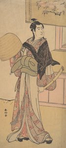 Le troisième Sawamura Sojuro dans le rôle de Shirai Gonpachi, 2ème mois, 1788