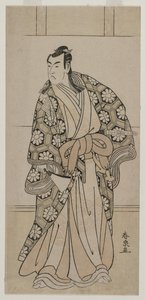 Ichikawa Monnosuke II en tant que seigneur, années 1780 - Katsukawa Shunsen