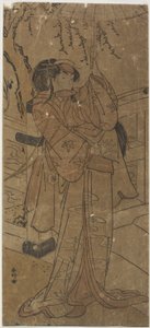 (Un acteur dans un rôle féminin) - Katsukawa Shunsho
