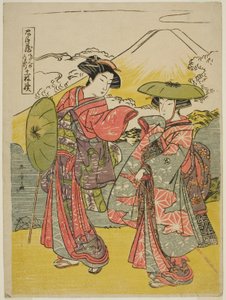Acte huit : Voyage nuptial de la pièce Chushingura (Trésor des vassaux loyaux)