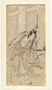 Acteur Bando Mitsugoro I dans le rôle de Umeomaru - Katsukawa Shunsho