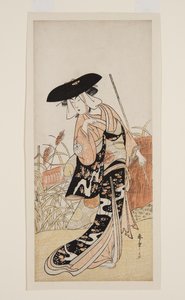 Acteur Segawa Kikunojo III en tant que renard Okiku (Okiku-gitsune)