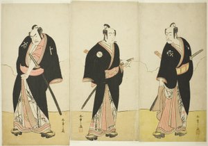 Les acteurs Ichikawa Danjôrô V (Gokuin Sen
