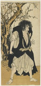 Ichikawa Danjūrō V en tant que moine Wantetsu