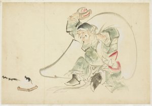 Daikoku, Dieu du bonheur, avec son maillet magique