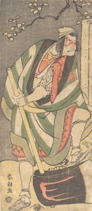 Ichikawa Ebizo Danjuro V dans le rôle de Mongaku Shonin déguisé en Yamagatsu de..., 1781-1801