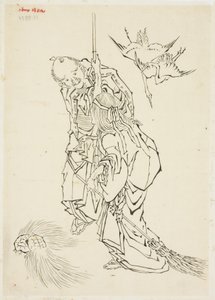 Jo et Uba; Thème de Takasago - Katsushika Hokusai