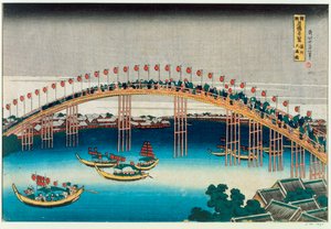 Procession sur un pont