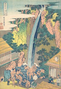 Cascade de Roben à Oyama dans la province de Sagami, de la série