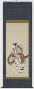 Six immortels de la poésie : Ariwara no Narihara, vers 1806-08 - Katsushika Hokusai