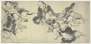 Les six maîtres poètes, période Edo