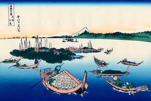 Île de Tsukuda dans la province de Musashi, 1830-1833